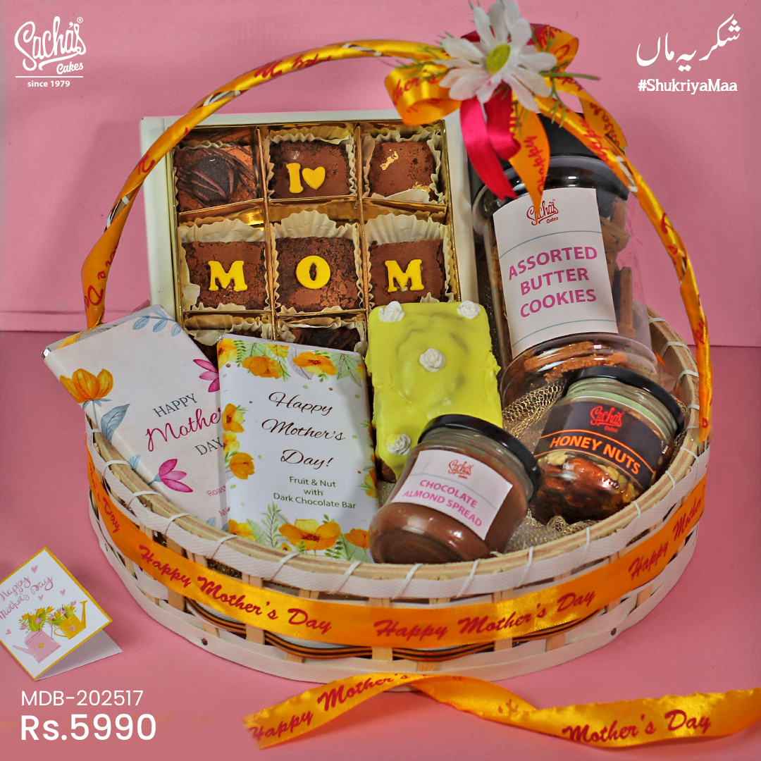 Bloom & Bites Mother's Day Basket