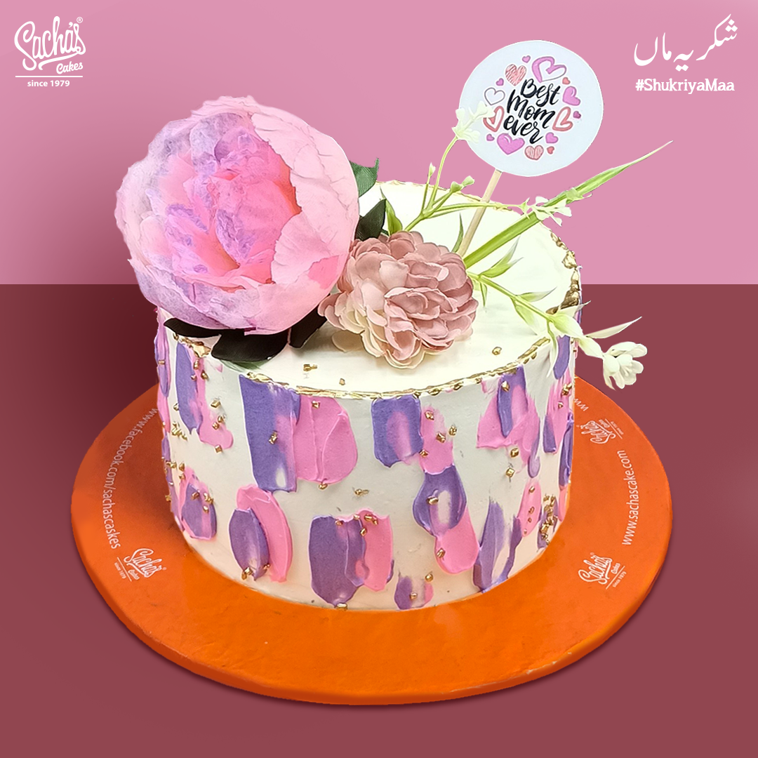 Best MOM Ever Mother's Day Cake