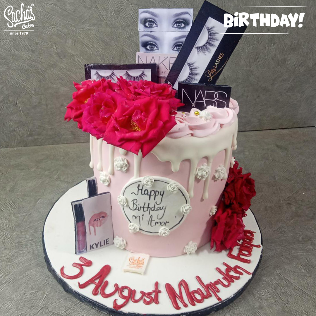 Beauty Palette Delight Cake