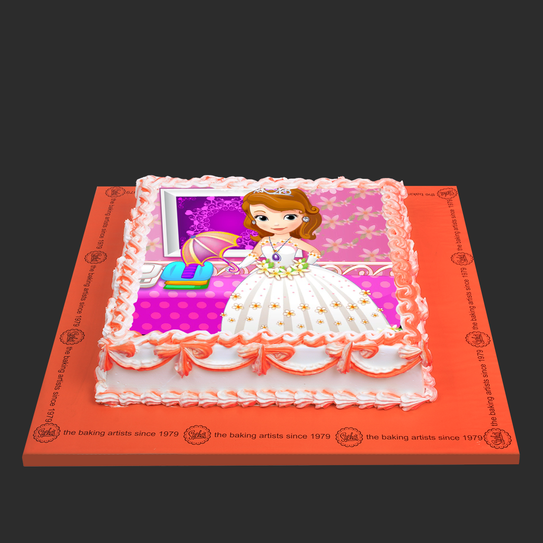 4 lbs Square Edible Picture Cake