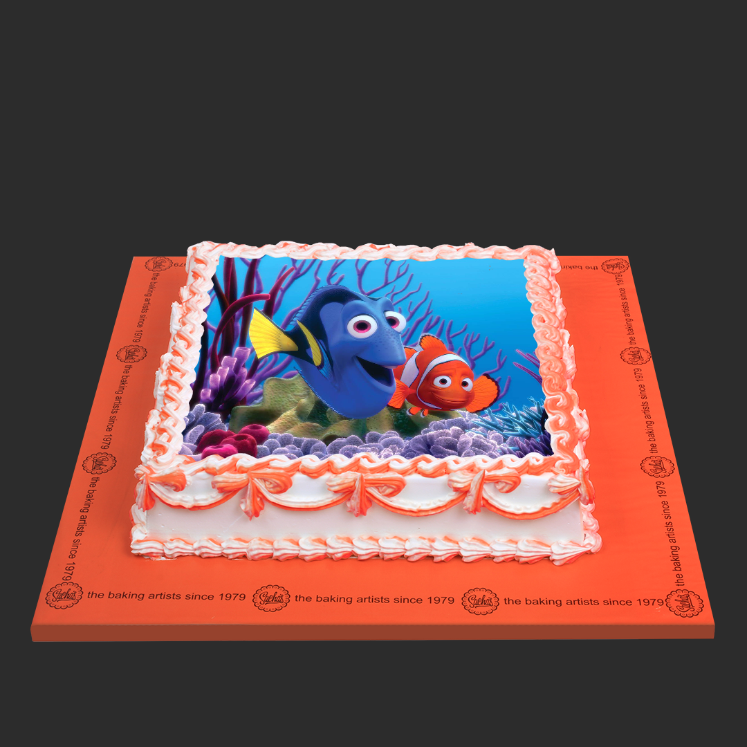 4 lbs Square Edible Picture Cake