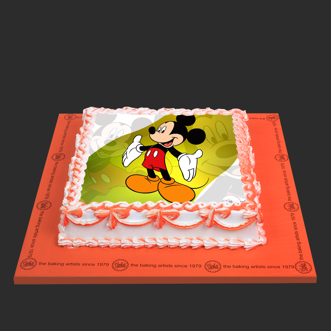 4 lbs Square Edible Picture Cake
