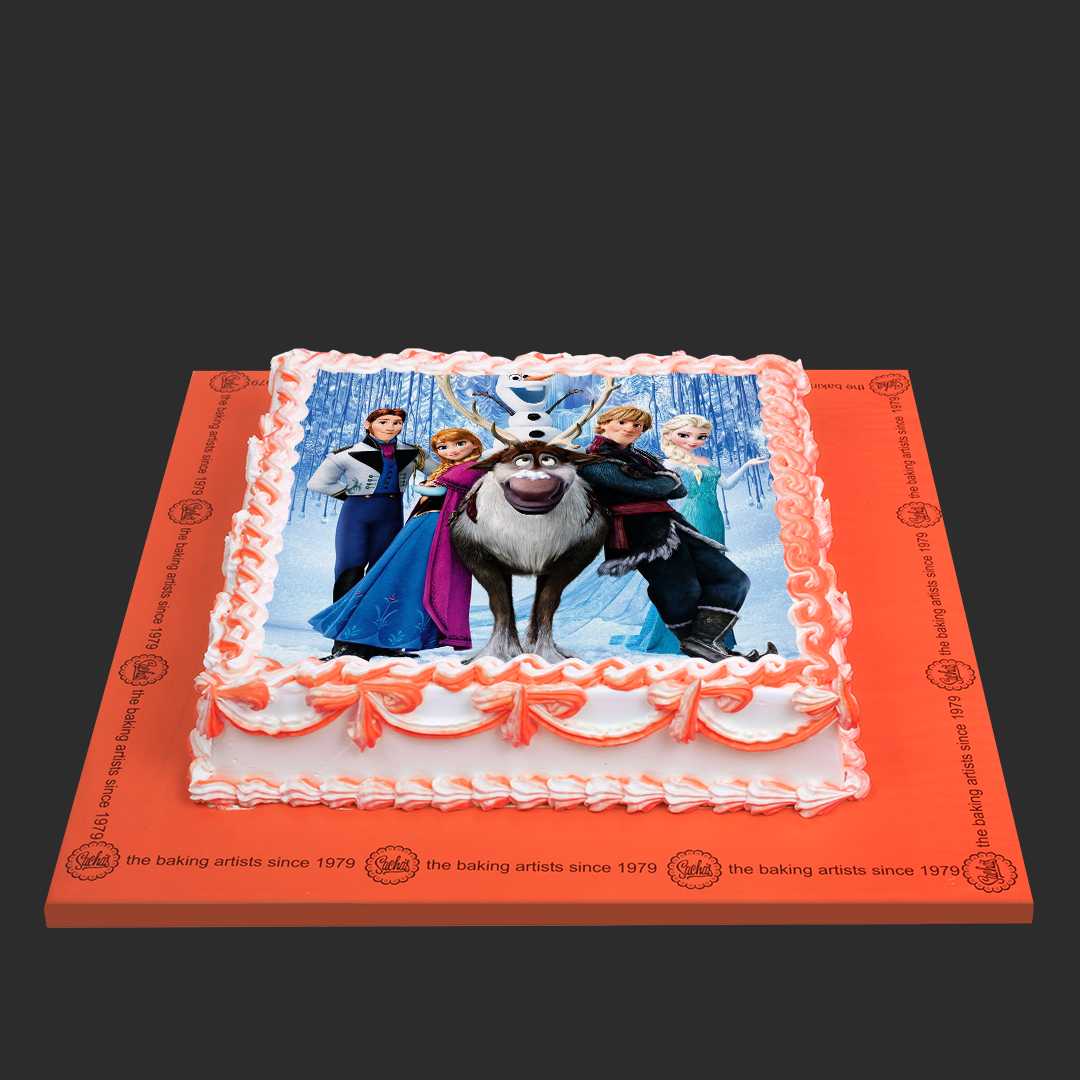 4 lbs Square Edible Picture Cake