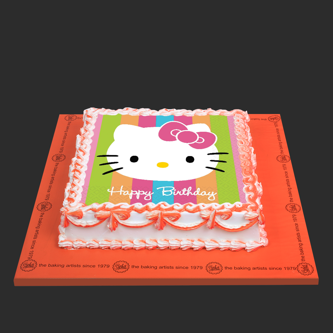 4 lbs Square Edible Picture Cake